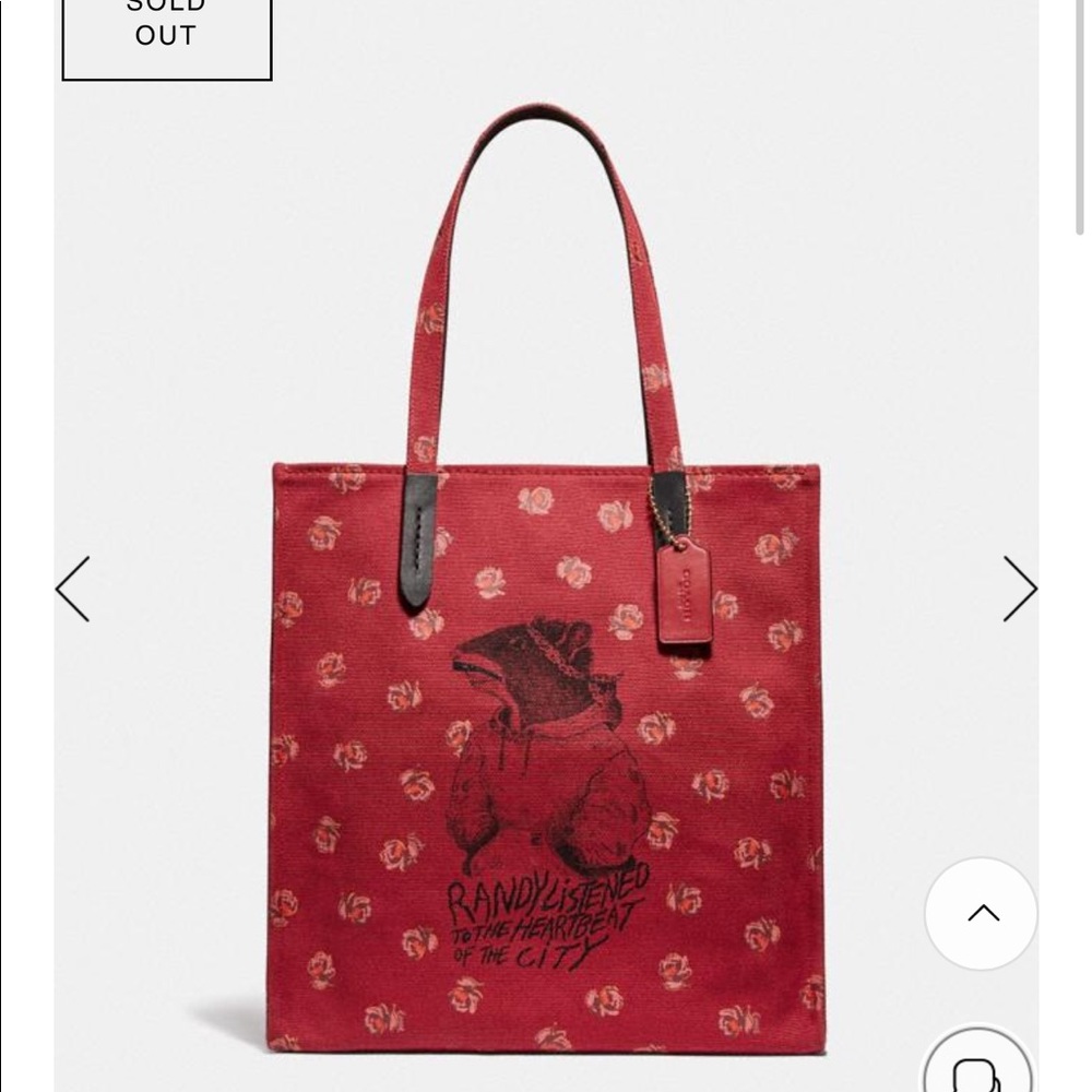 Coach Lunar New Year Randy the Rat Tote Bag